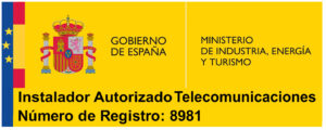 Sello de Instalador oficial de Telecomunicaciones-Grupo-Open