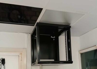 Instalación de Red, WIFI y Electricidad en la Oficina de Turkish Airlines – Aeropuerto de Sevilla