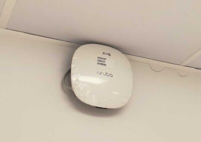 Instalación de Red, WIFI y Electricidad en la Oficina de Turkish Airlines – Aeropuerto de Sevilla