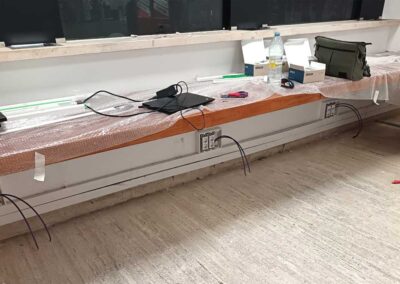 Instalación de Red, WIFI y Electricidad en la Oficina de Turkish Airlines – Aeropuerto de Sevilla