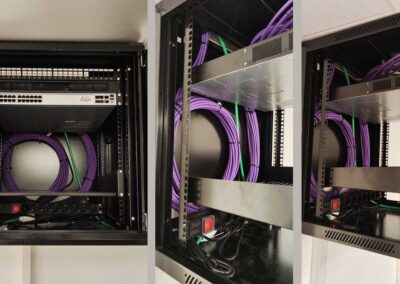 Instalación de Red, WIFI y Electricidad en la Oficina de Turkish Airlines – Aeropuerto de Sevilla