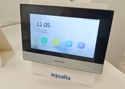 Instalación de Videoportero y Sistema de Control de Acceso para FCC AQUALIA – Sevilla Grupo Open