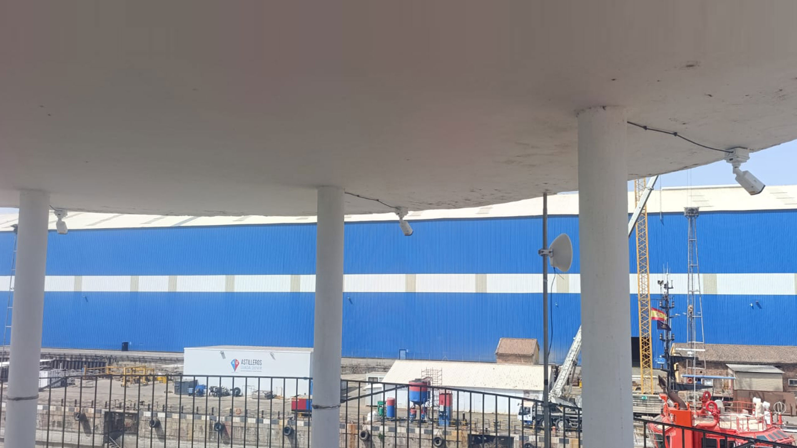 Astilleros Guadalquivir Sistemas de Videovigilancia Grupo Open